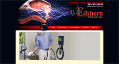 Desktop Screenshot of elkhornelectric.com